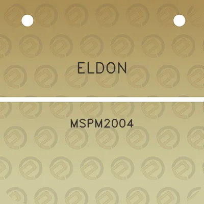 eldon-mspm2004