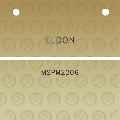 eldon-mspm2206