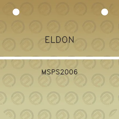 eldon-msps2006