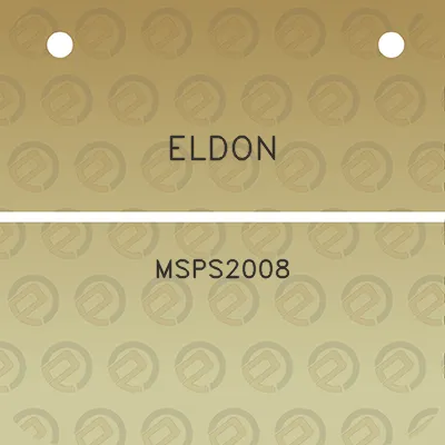 eldon-msps2008