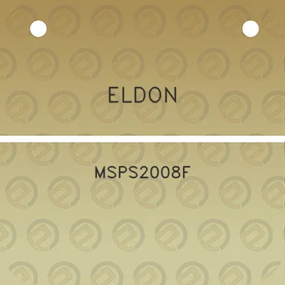 eldon-msps2008f