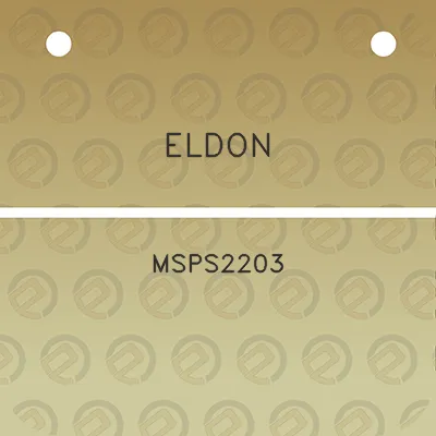 eldon-msps2203