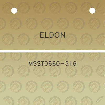 eldon-msst0660-316