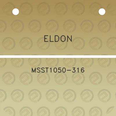 eldon-msst1050-316