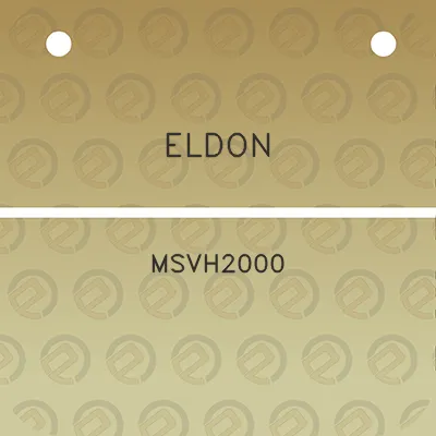 eldon-msvh2000