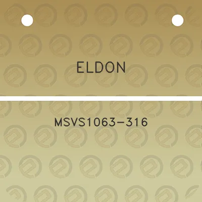 eldon-msvs1063-316