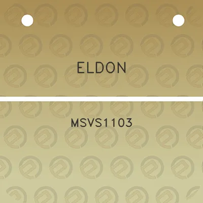 eldon-msvs1103