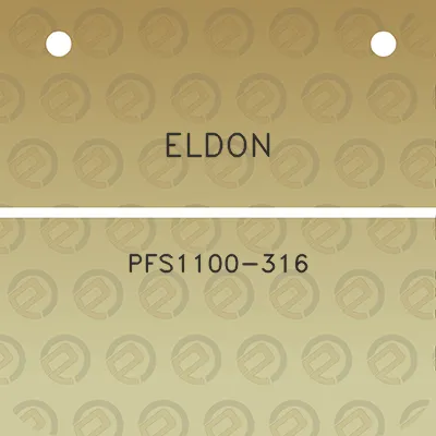 eldon-pfs1100-316