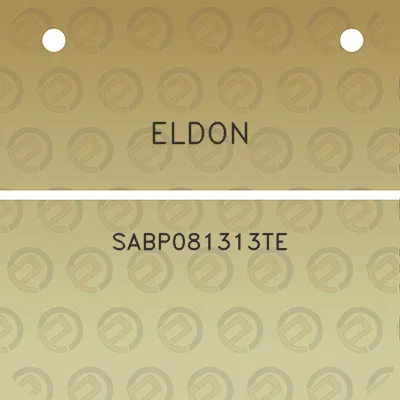 eldon-sabp081313te