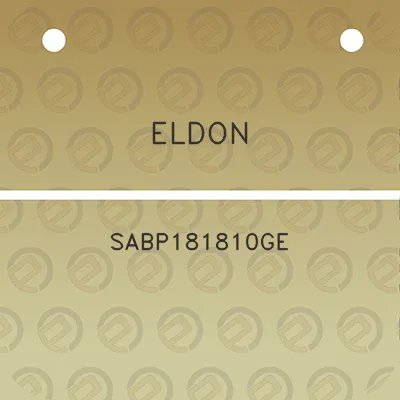 eldon-sabp181810ge