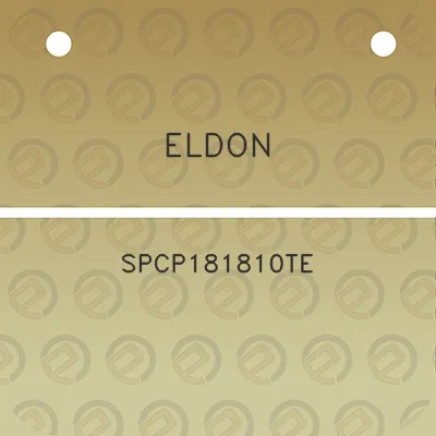 eldon-spcp181810te