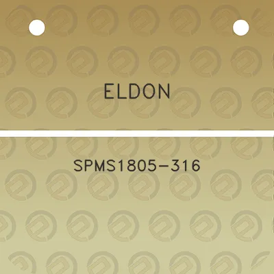 eldon-spms1805-316