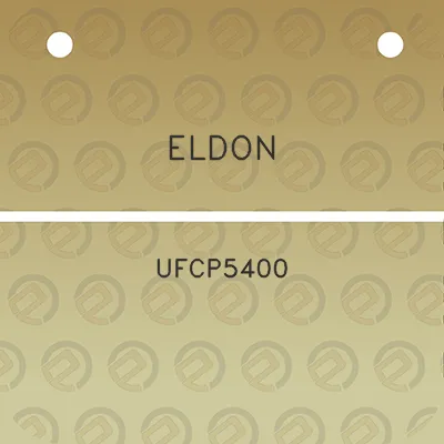 eldon-ufcp5400