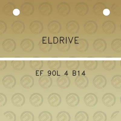 eldrive-ef-90l-4-b14