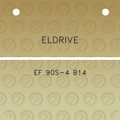 eldrive-ef-90s-4-b14