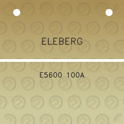 eleberg-e5600-100a