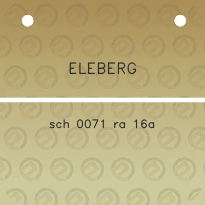 eleberg-sch-0071-ra-16a