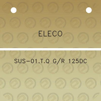 eleco-sus-01tq-gr-125dc