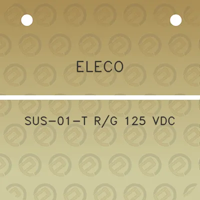 eleco-sus-01-t-rg-125-vdc