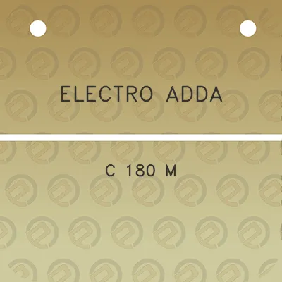 electro-adda-c-180-m