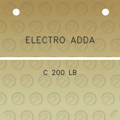 electro-adda-c-200-lb