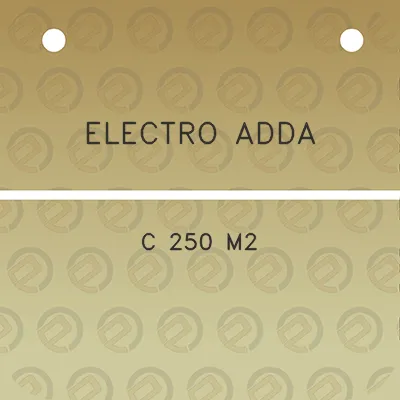 electro-adda-c-250-m2