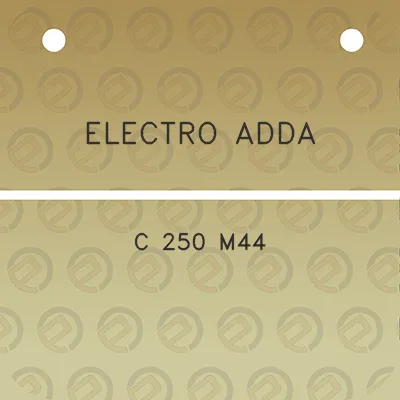 electro-adda-c-250-m44