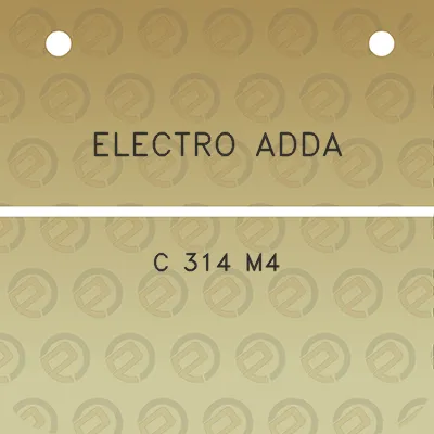 electro-adda-c-314-m4