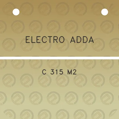 electro-adda-c-315-m2