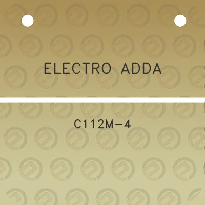 electro-adda-c112m-4