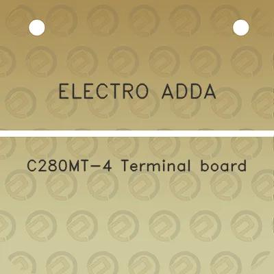 electro-adda-c280mt-4-terminal-board