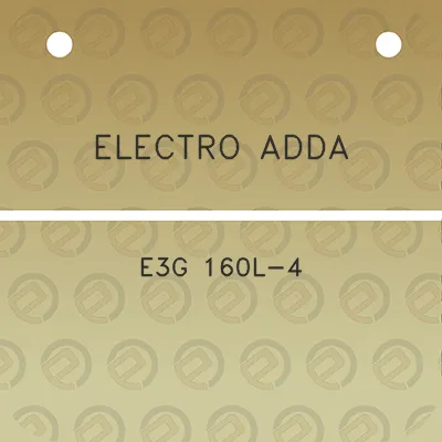 electro-adda-e3g-160l-4