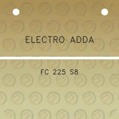 electro-adda-fc-225-s8