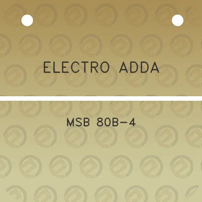 electro-adda-msb-80b-4