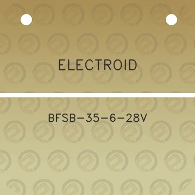 electroid-bfsb-35-6-28v