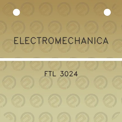 electromechanica-ftl-3024