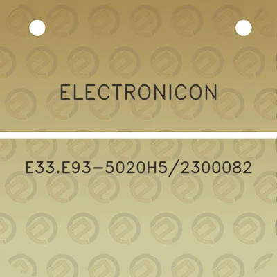 electronicon-e33e93-5020h52300082