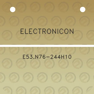 electronicon-e53n76-244h10