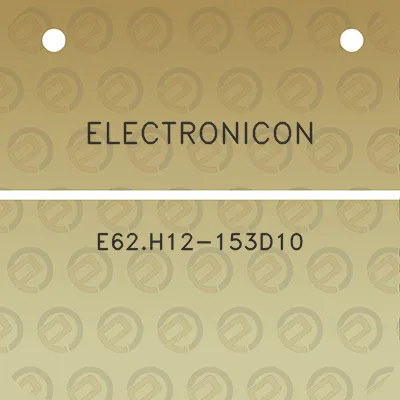 electronicon-e62h12-153d10