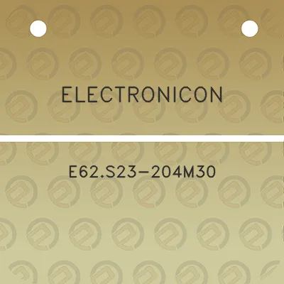 electronicon-e62s23-204m30