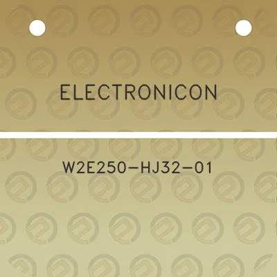 electronicon-w2e250-hj32-01