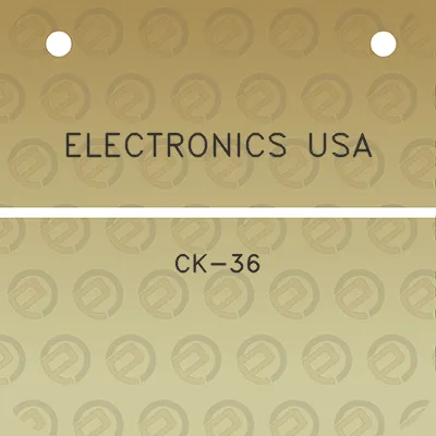 electronics-usa-ck-36