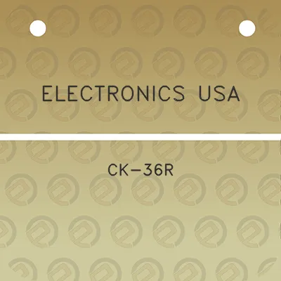 electronics-usa-ck-36r