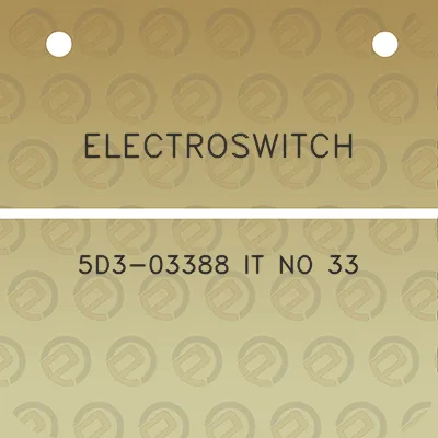 electroswitch-5d3-03388-it-no-33