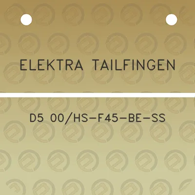 elektra-tailfingen-d5-00hs-f45-be-ss