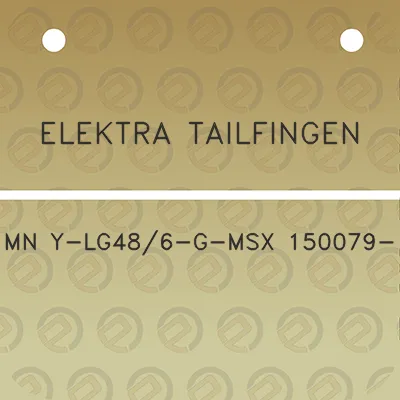 elektra-tailfingen-mn-y-lg486-g-msx-150079