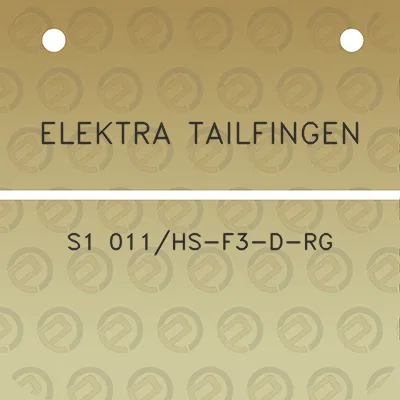 elektra-tailfingen-s1-011hs-f3-d-rg