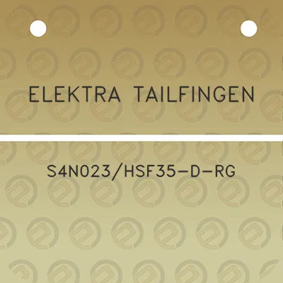 elektra-tailfingen-s4n023hsf35-d-rg