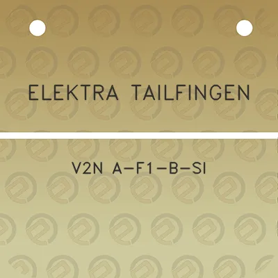 elektra-tailfingen-v2n-a-f1-b-si