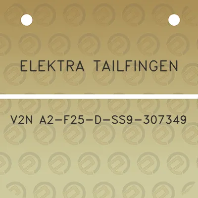 elektra-tailfingen-v2n-a2-f25-d-ss9-307349